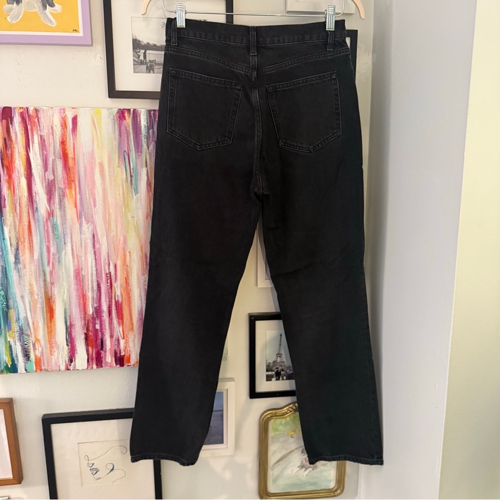 NWT | Reformation Cynthia Straight Leg Jeans | Size 28 | Charcoal - Picture 3 of 5